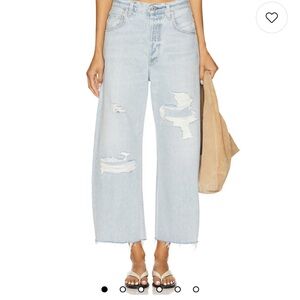Citizens Of Humanity Ayla Light Blue Distressed Jeans NWT